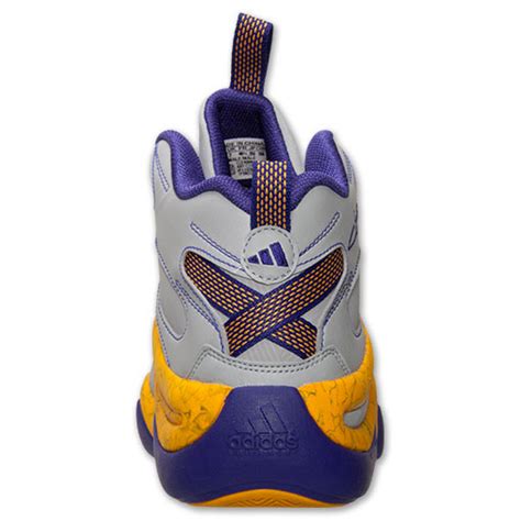 Jeremy lin is signed with adidas and we all know that their basketball line has been overshadowed by nike's signature shoes. Jeremy Lin Brings Laker Colors Back to the adidas Crazy 8 | Sole Collector