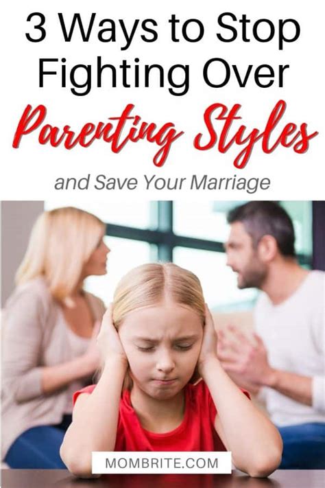 How to Stop Fighting Over Parenting Styles | Mombrite