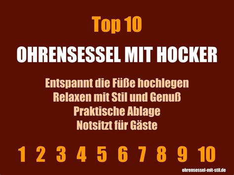 Sessel mit hocker gibt es in zahlreichen variationen, da es sich um ein möbelstück mit persönlichkeit handelt. Ohrensessel mit Hocker Top 10 Bestseller