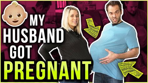 My husband got a family. MY HUSBAND GOT PREGNANT!! *not clickbait* - YouTube