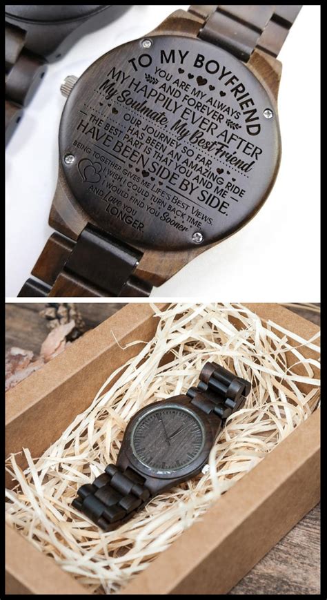 I wish you have a long and healthy life, my love, congratulations, boyfriend. To My Boyfriend Longer from Girlfriend Engraved Wooden ...