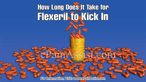Oxycodone reaches peak concentrations in the bloodstream in roughly one to two hours following ingestion. How Long Does It Take for Flexeril to Kick In & Will ...
