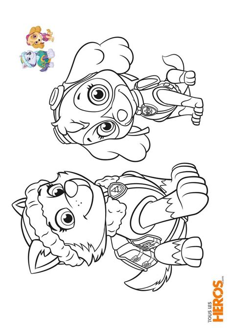 Pat patrouille à imprimer coloriage gratuit de la pat patrouille ou encore les animaux coloriage gratuit à imprimer et à colorier il fait partie de la série animée…. coloriage_Pat-Patrouille1.jpg (992×1403) (avec images ...