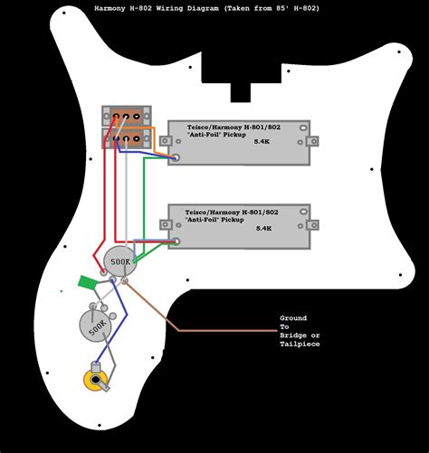 Requests for custom guitar wiring diagrams are accepted. Wiring Diagrams - The Harmony H-80x/281x Site