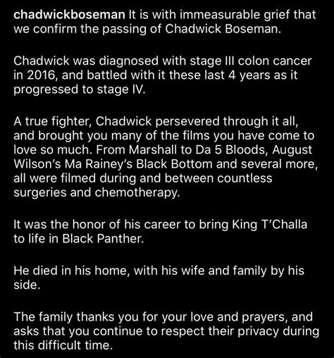 Boseman died at his home in the los angeles area with his wife and family by his. Facts About Nigerian American Actor Chadwick Aaron Boseman ...