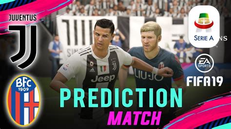 Cristiano ronaldo scores as juventus beat bologna to extend their lead in serie a. JUVENTUS vs BOLOGNA | FIFA 19 Serie A Predict Match ...