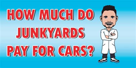 Up until a few years ago getting cash for junk cars by selling them to junkyards could get you on a weekend trip. How Much Do Junkyards Pay For Cars? [ANSWERED ...