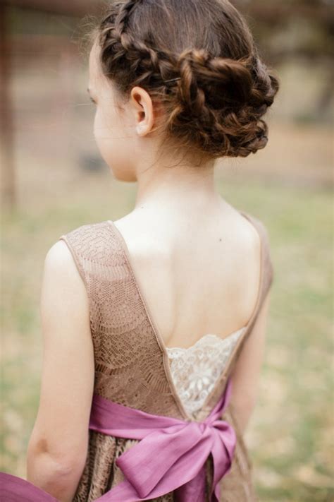 Tuto coiffure enfant ceremonie mariage bapteme duration. 56 idées pour choisir et faire la plus jolie coiffure de ...