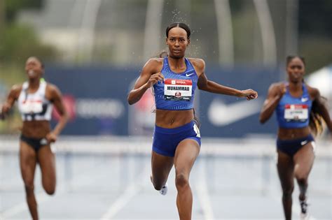 So can explains the sport using only legos. Dalilah Muhammad breaks through, sets world record in 400 ...