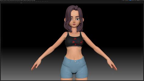 This is your ultimate resource to get the hottest hairstyles and haircuts in 2021. ArtStation - ZBrush Stylized Character Girl Base Mesh with ...
