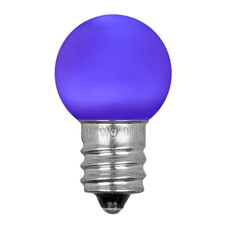 G20 Purple Smooth Acrylic LED Globe Light Bulbs