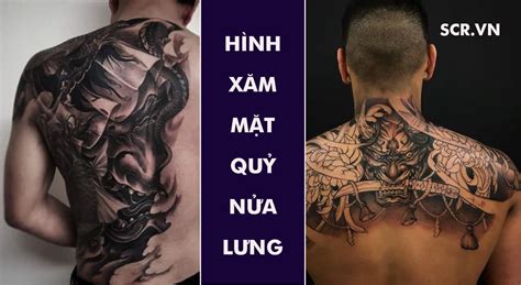 Hình xăm full lưng nam. Hình Xăm Mặt Quỷ Nửa Lưng Đẹp Nhất ️ Tattoo Full Lưng