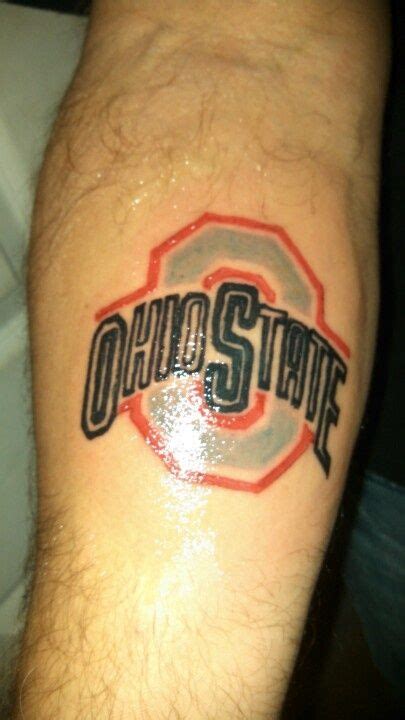 Five players from ohio state will be suspended from the first five games of the 2011 season. CLASSIC OSU LOGO ON THE BACK OF CALF | Ohio state, Time tattoos, Ohio state buckeyes