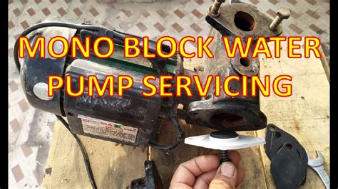 As i needed to use it right away, i repaired the leakage with araldite and refitted. Monoblock Water Pump Servicing | Replacing of Non-return ...