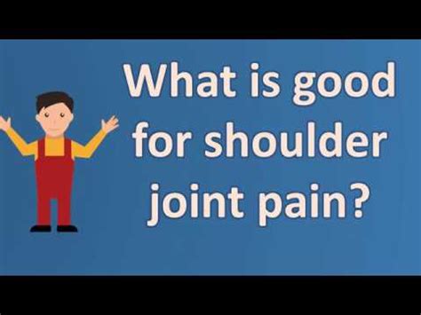 We did not find results for: What is good for shoulder joint pain ? | Good Health for ...