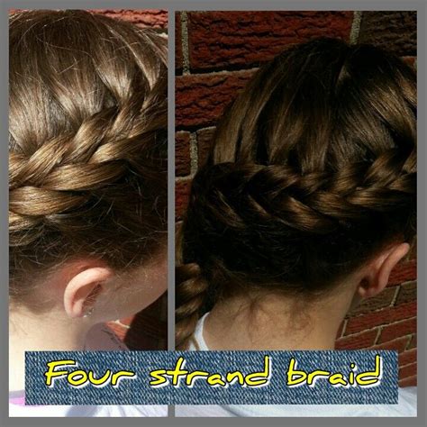 We did not find results for: Four strand braid looks similar to fishtail but holds much better | Four strand braids, Strand ...