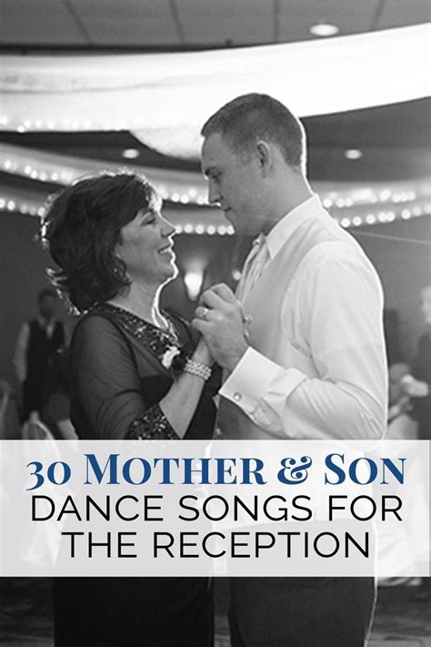 Because it's no secret that moms don't traditionally get a lot of love at weddings. 30 Mother-Son Dance Songs for Your Wedding Reception | Mother son dance songs, Mother son ...