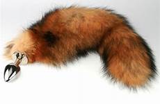 tail plug fox butt red fur item request something order custom made just classic real