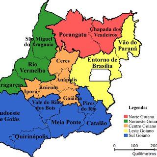 Maybe you would like to learn more about one of these? Mapa de Goiás distribuído por micro e mesorregiões Fonte ...