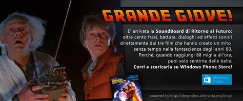 Marty mcfly parte dal 1985 sulla delorean: Ritorno al Futuro Soundboard - Ritorno al futuro