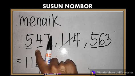 Maybe you would like to learn more about one of these? MATEMATIK TAHUN 2 SUSUN NOMBOR - YouTube