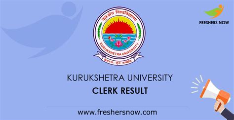 Kurukshetra university nov/dec exam result 2019. KUK Clerk Result 2019 (Released) | Kurukshetra University ...
