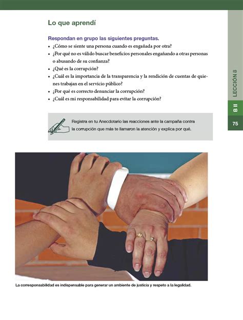 Formación Cívica y Ética sexto grado 2017-2018 - Página 75 ...