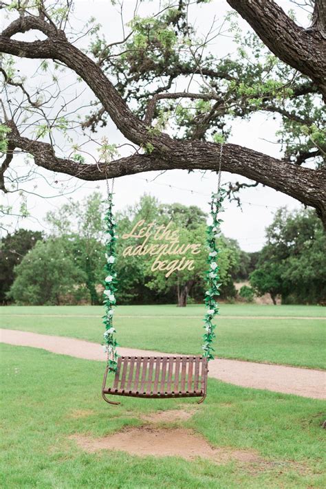 Create a working photo booth for roughly $200. Pecan Springs Ranch Wedding | Wedding photo booth, Nature themed wedding, Wedding swing