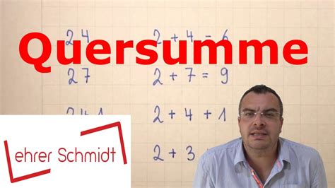 100% der bewerteten dateien wird als sicher eingestuft. Quersumme - Was ist das? | Mathematik | Lehrerschmidt ...