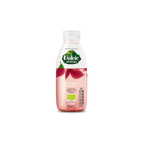 Uni 6 flaschen volvic hibiskus tee erfrischungsgetränk mit litschi maracujageschmack a 370ml inc pink drink. Volvic launches organic tea infusions