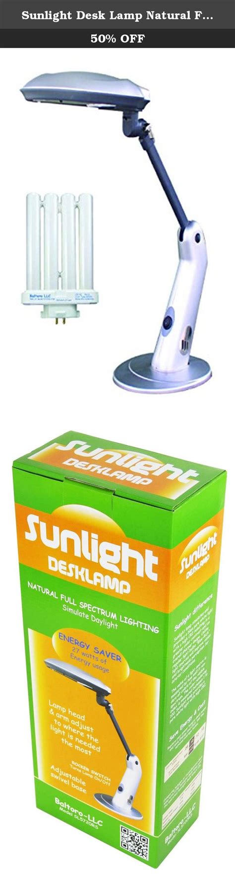 Light therapy, also called bright light therapy, is an effective treatment for: Sunlight Desk Lamp Natural Full Spectrum Sun Light ...