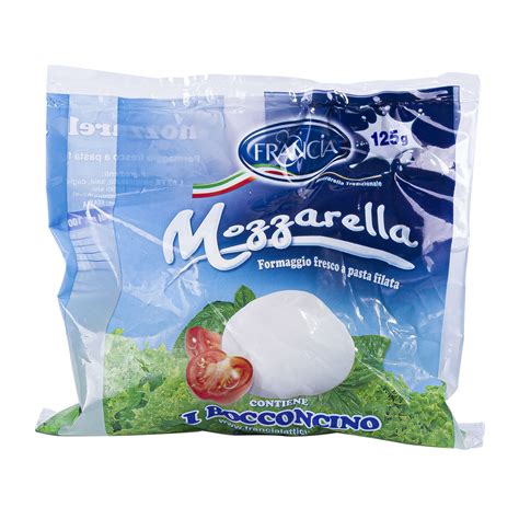 La mozzarella di bufala campana, produite en campanie avec du lait de bufflonne, est l'objet d'une appellation d'origine protégée (aop) depuis 1996. Bocconcino Mozzarella gr.125 - Francia Latticini - Manetti ...