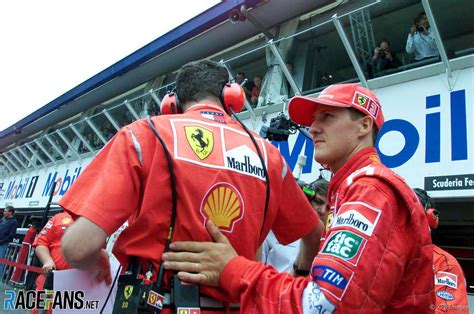 And that the speed at which he was skying could not be estimated. Michael Schumacher heute nach dem Freien Training in ...