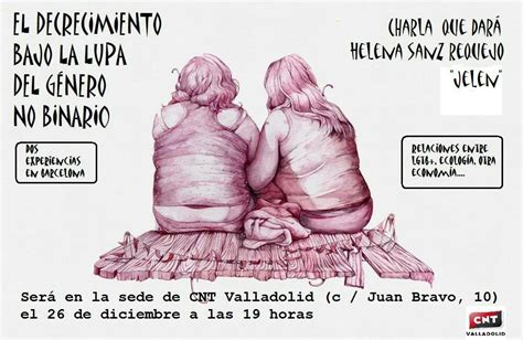 ¿qué es el género no binario? El Decrecimiento bajo la lupa del género no binario ...