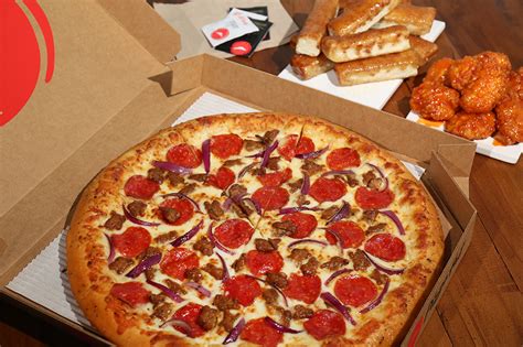 Domino's pizza coupon sent through text once you've signed up. Pizza Hut, 6130 W Lake Mead Blvd, Las Vegas, NV 89108, USA