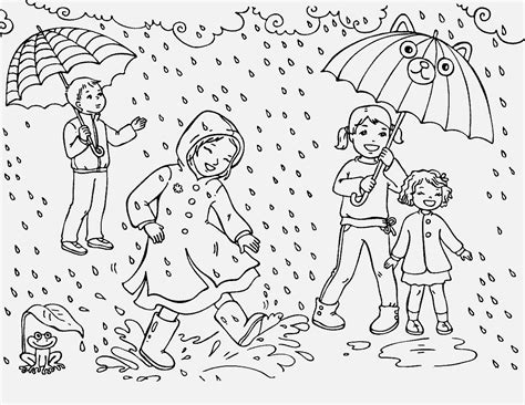 While your child is busy by coloring drawings you can do your errands. Rain Coloring Pages - Best Coloring Pages For Kids