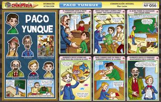 Paco yunque is a children's story originally written in spanish by peruvian poet césar vallejo and first published (posthumously) in 1951. literaturairayca: paco yunque*