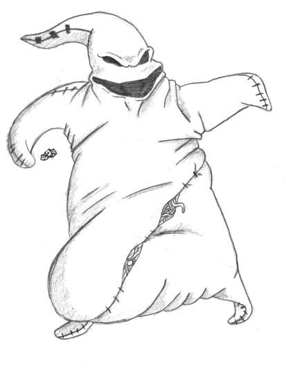Are you looking for a beautiful coloring page for your kids? Oogie Boogie Coloring Page - Part 1