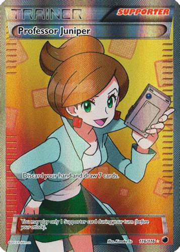 You can make a payment, view statements, transactions, and much more! Professor Juniper - 116/116 - Full Art - Pokemon Singles » BW - Plasma Freeze - Collector's Cache