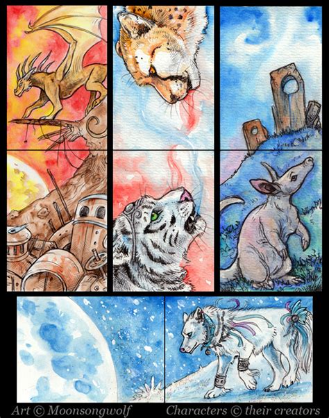 Aceo stands for art card originals and editions. ACEO Cards: Lost Worlds by MoonsongWolf on DeviantArt