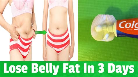 All you need is warm water, a few drops of lemon and if you would like, a dash of salt or a teaspoon of honey. How to lose belly fat in 3 days ,without exercise or diet , just use home remedies with colgate ...