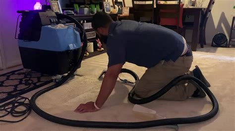 To get carpets and upholstery truly clean, you need a professional carpet hot water extractor. Mytee HP60 Hot Water Carpet Extractor - YouTube