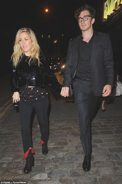 However, now, the anything could happen songstress has moved back to london while her art. Ellie Goulding holds hands with Caspar Jopling at Armani ...