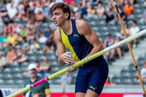 100m sprint, 110 m hürde, hochsprung, weitsprung der männer, frauen, damen Stabhochspringer Duplantis: „6,18 Meter eine Frage der Zeit"