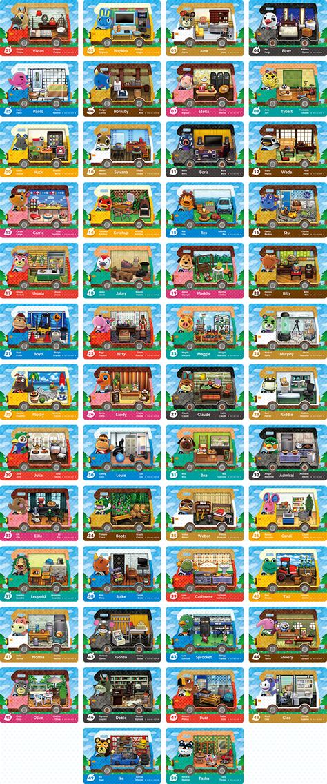 Animal crossing amiibo cards list. These are the fifty returning Animal Crossing villagers getting Welcome amiibo cards - Animal ...