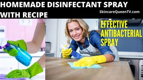 Well you're in luck, because here they come. HOMEMADE DISINFECTANT SPRAY DIY - How To Make Natural ...