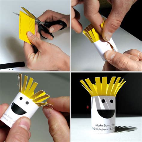 Fun and creative business card design. Great collection of most creative and memorable business ...