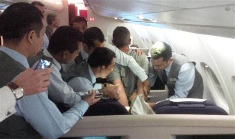 Zuzinka does sloppy blow job on hidden camera. Drunk passenger who head-butted steward on same flight as ...