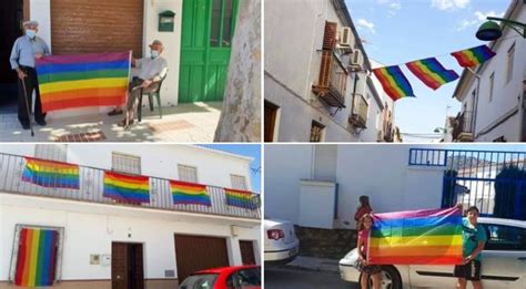 Bandera lesbiana, gay, bisexual y transgénero de la organización lgbt. Quitan bandera LGBT de un ayuntamiento por quejas ...