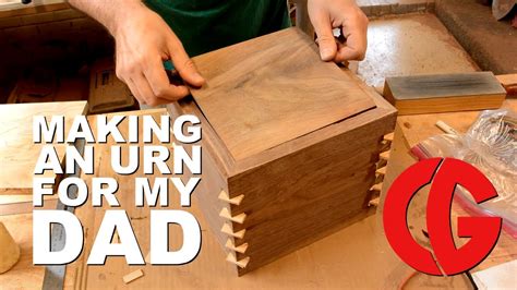 This time around, i decided to create the rabbet on the bottom of the side pieces to see if it made things easier. Making an Urn for My Dad - Woodworking - YouTube